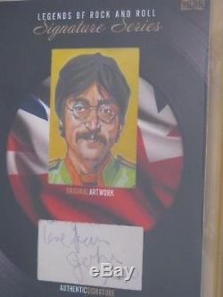 Bgs 9.5 2017 The Bar Cut John Lennon 1/1 Signed Auto The Beatles Autograph
