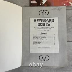 Billy Joel, Eric Clapton John Lennon + More Lot Of 8 Sheet Music + Beatles Pins