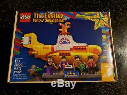 Brand new LEGO Ideas The Beatles Yellow Submarine 21306