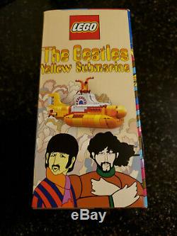 Brand new LEGO Ideas The Beatles Yellow Submarine 21306