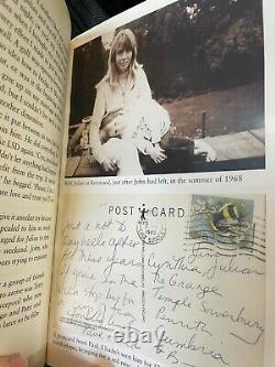 CYNTHIA LENNON Signed Autographed JOHN 2005 Hardcover Book Beatles Julian