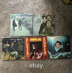 Classic Vinyl Lot (31 LPs, 3 Singles). Beatles, Dylan, Elvis, Bowie, And More