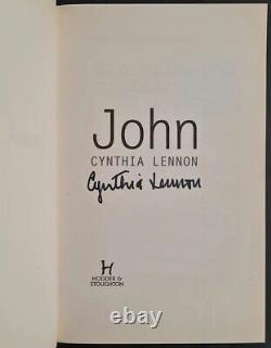 Cynthia Lennon Signed'John' 1st Edition Hardback Book (2005) John Lennon