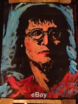 Denny Dent John Lennon 94 Original Painting Museum Quality Beatles 67x53 Signed