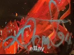 Denny Dent John Lennon 94 Original Painting Museum Quality Beatles 67x53 Signed