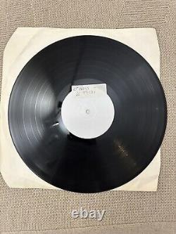 Double Fantasy John Lennon The Beatles Test Pressing White Label Vinyl Record