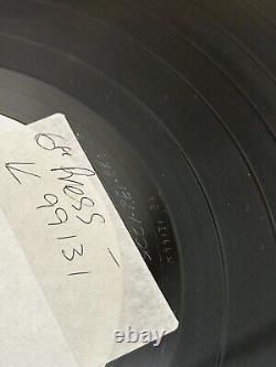 Double Fantasy John Lennon The Beatles Test Pressing White Label Vinyl Record