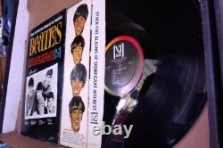 EX 1964 original Vee Jay Lp album The BEATLES Songs Pictures Stories & VJ inner