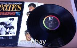 EX 1964 original Vee Jay Lp album The BEATLES Songs Pictures Stories & VJ inner
