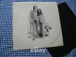 EX! BEATLES JOHN LENNON TWO VIRGINS -STEREO UK 1PRESS 1968 Excellent Cond