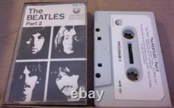 EX RARE 1968 The Beatles WHITE ALBUM 1st issue PAPER LABEL CASSETTE John Lennon