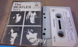 EX RARE 1968 The Beatles WHITE ALBUM 1st issue PAPER LABEL CASSETTE John Lennon