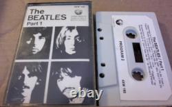 EX RARE 1968 The Beatles WHITE ALBUM 1st issue PAPER LABEL CASSETTE John Lennon
