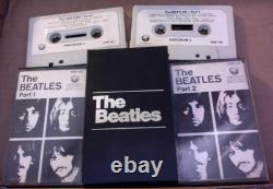 EX RARE 1968 The Beatles WHITE ALBUM 1st issue PAPER LABEL CASSETTE John Lennon