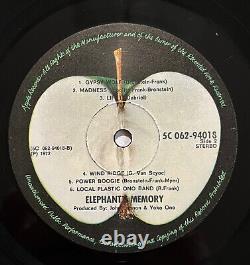 Elephants Memory Holland Apple LP Beatles John Lennon Rare