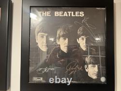Entire Beatles Collection Signed All 4 Lennon McCartney Harrison Starr