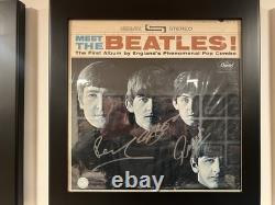 Entire Beatles Collection Signed All 4 Lennon McCartney Harrison Starr