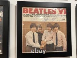 Entire Beatles Collection Signed All 4 Lennon McCartney Harrison Starr