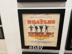 Entire Beatles Collection Signed All 4 Lennon McCartney Harrison Starr