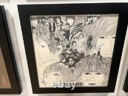 Entire Beatles Collection Signed All 4 Lennon McCartney Harrison Starr