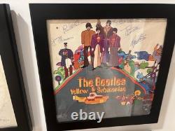 Entire Beatles Collection Signed All 4 Lennon McCartney Harrison Starr