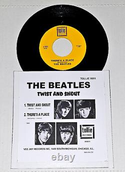 Ex Beatles Tollie #9001 Twist And Shout Mono 633194 All Purple Print With Sleeve