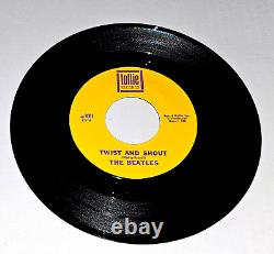 Ex Beatles Tollie #9001 Twist And Shout Mono 633194 All Purple Print With Sleeve