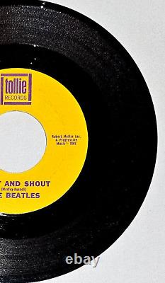 Ex Beatles Tollie #9001 Twist And Shout Mono 633194 All Purple Print With Sleeve