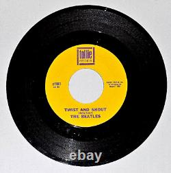 Ex Beatles Tollie #9001 Twist And Shout Mono 633194 All Purple Print With Sleeve
