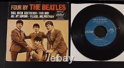 FOUR BY THE BEATLES US 1964 CAPITOL 7 RARE 45 Sleeve Original Lennon Rock Roll