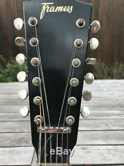 FRAMUS Vintage 12 String Acoustic Guitar Texan 1965 John Lennon/Beatles