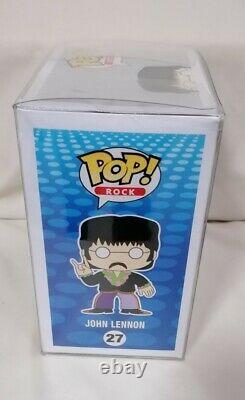 FUNKO POP Funko Pop Beatles Yellow Submarine John Lennon #27 With Protector