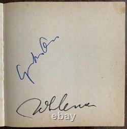 Fab Signed Grapefruit Book Autograph By John Lennon & Yoko Ono 1971 Beatles