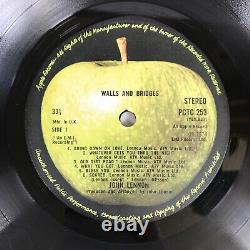 Factory Sample Not For Sale Sticker John Lennon Walls And Bridges 1974 Vinyl 12