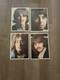 Four individual color portraits of George Harrison, Paul McCartney &John Lennon