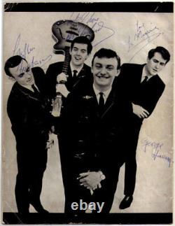 Full Set Of Beatles Autographs All Signed By John Lennon Concert Programme 1963