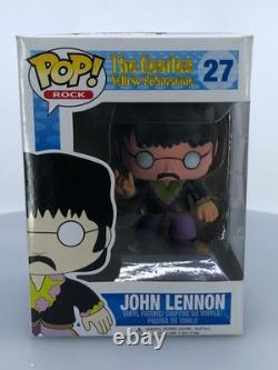 Funko POP! Rocks The Beatles John Lennon #27 Vinyl Figure DAMAGED BOX SEE PICS