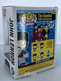 Funko POP! Rocks The Beatles John Lennon #27 Vinyl Figure DAMAGED BOX SEE PICS