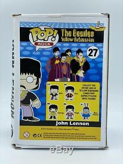 Funko Pop GRAIL John Lennon The Beatles Yellow Submarine Damaged Box Best Price