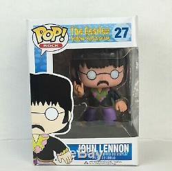 Funko Pop John Lennon Vaulted # 27 Yellow Submarine Vinyl Figurine Beatles