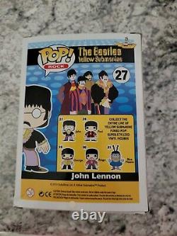 Funko Pop Rock The Beatles Yellow Submarine John Lennon 27 Good condition