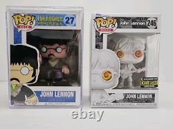 Funko Pop! Rock The Beatles Yellow Submarine John Lennon #27 withp. C. + #246 J. L