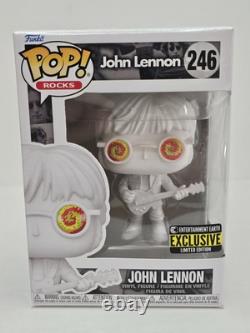 Funko Pop! Rock The Beatles Yellow Submarine John Lennon #27 withp. C. + #246 J. L