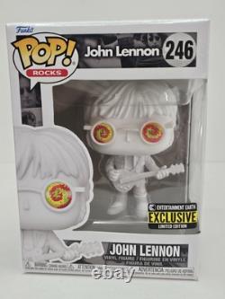 Funko Pop! Rock The Beatles Yellow Submarine John Lennon #27 withp. C. + #246 J. L