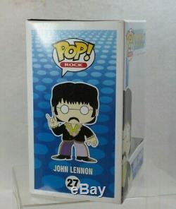 Funko Pop Rocks Vaulted Vinyl Figure 27 Beatles Yellow Submarine JOHN LENNON