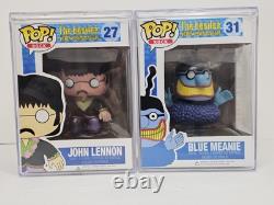 Funko Pop! The Beatles Combo John Lennon & Blue Meanie With Acrylic Protectors