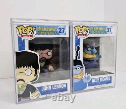 Funko Pop! The Beatles Combo John Lennon & Blue Meanie With Acrylic Protectors