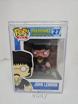 Funko Pop! The Beatles Combo John Lennon & Blue Meanie With Acrylic Protectors