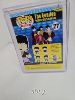 Funko Pop! The Beatles Combo John Lennon & Blue Meanie With Acrylic Protectors
