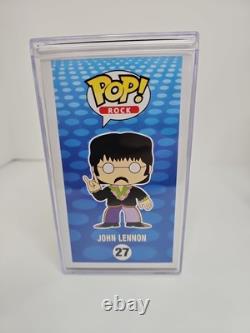 Funko Pop! The Beatles Combo John Lennon & Blue Meanie With Acrylic Protectors